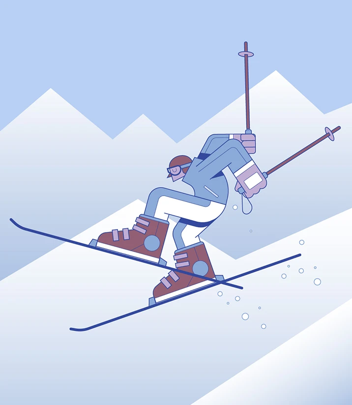 Skiing