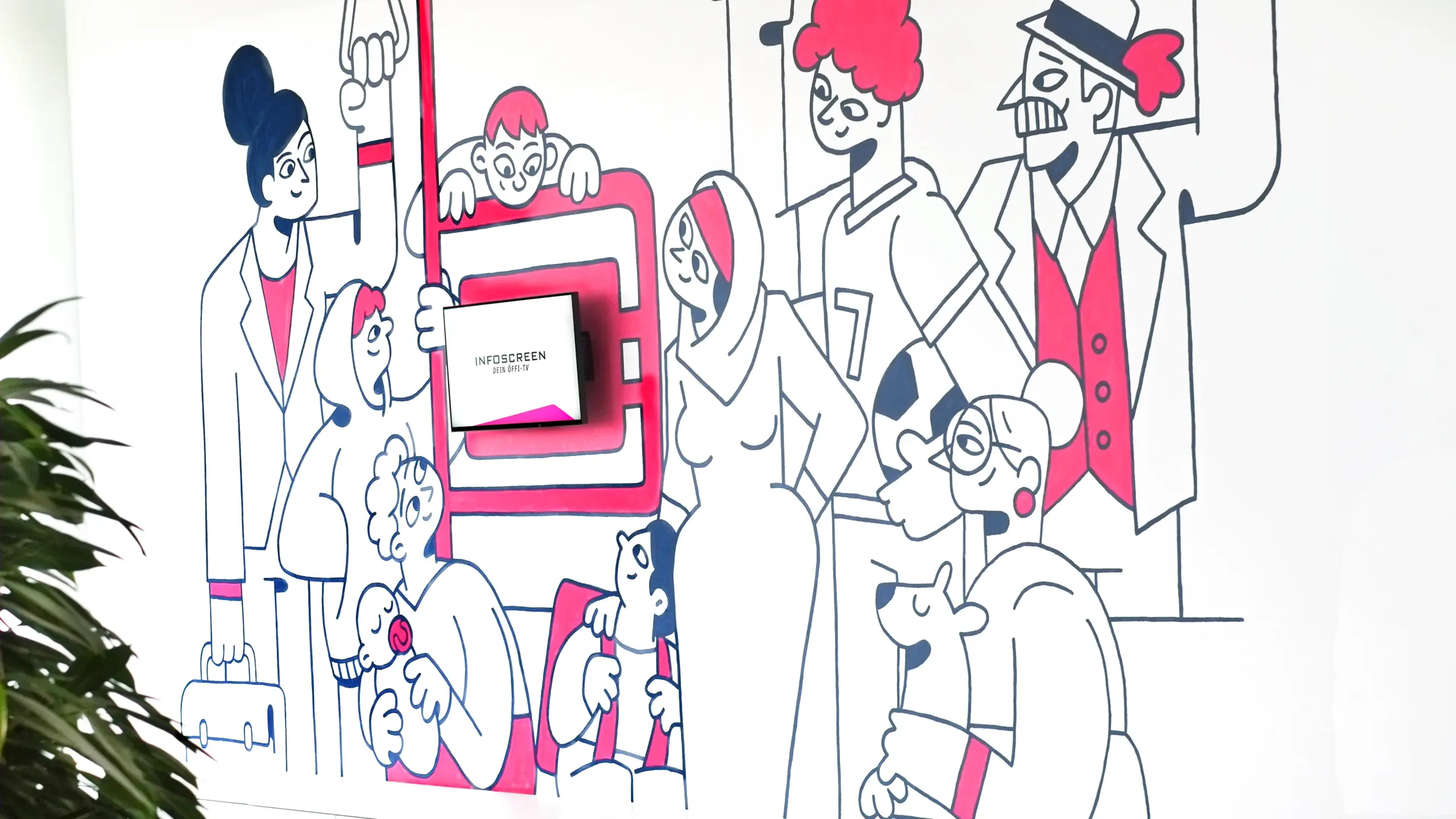 Infoscreen Mural